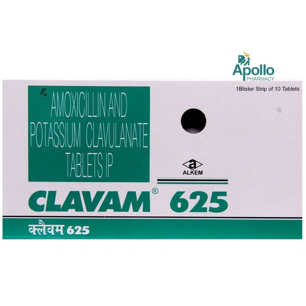 Clavam 625 - 1 Strip