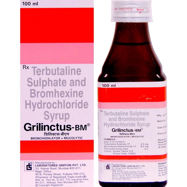 Grilinctus BM Syrup - 100ml
