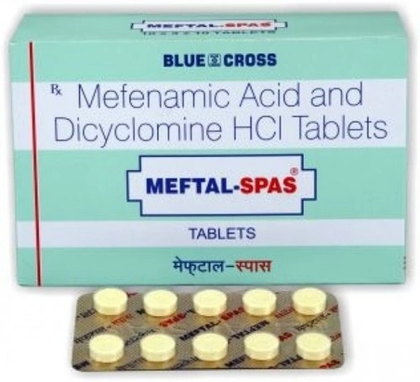 Meftal Spas Tablet - 1 Strip