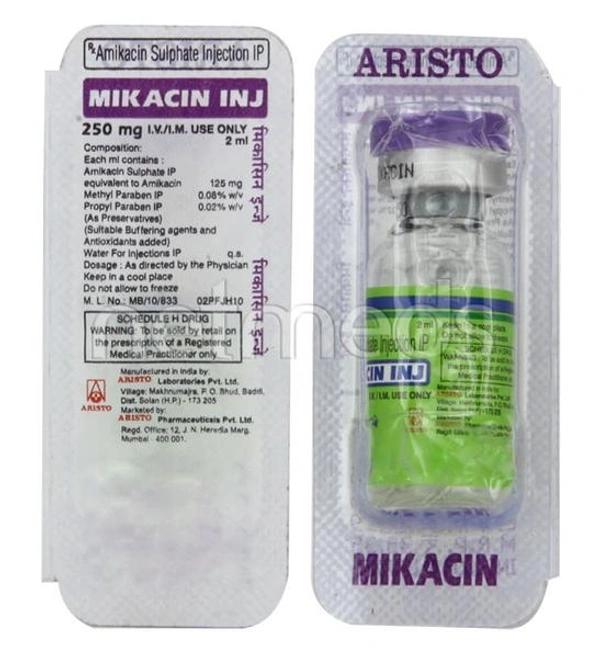 Mikacin 250 Injection ЁЯЖУ - 1 Vial