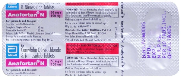 Anafortan N - 1 Tablet