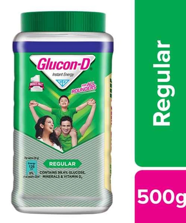 Glucon D Regular - 500gm