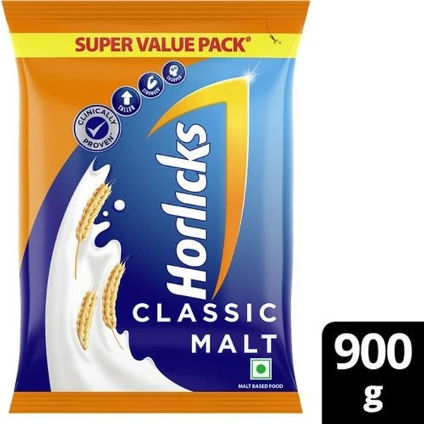 Horlicks Classic Malt ЁЯЖУ - 900gm