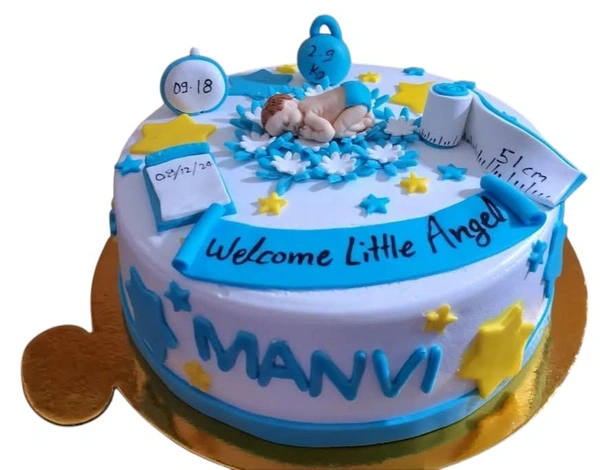 New Born Baby Cake - 9 Kg