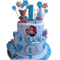 Taddy Bear Happy Birthday Cake - 5.5 Kg