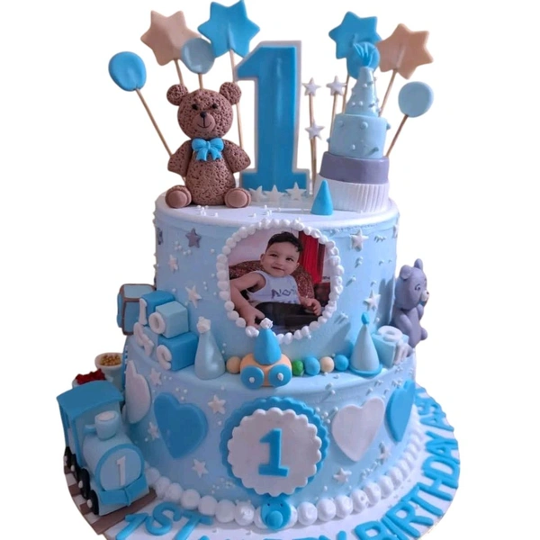 Taddy Bear Happy Birthday Cake - 5.5 Kg