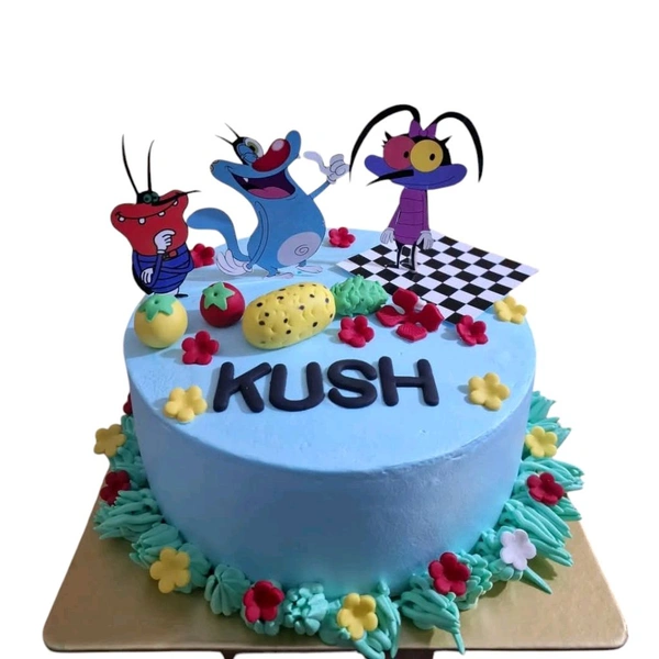 Oggy Cartoon Cake - 6 Kg