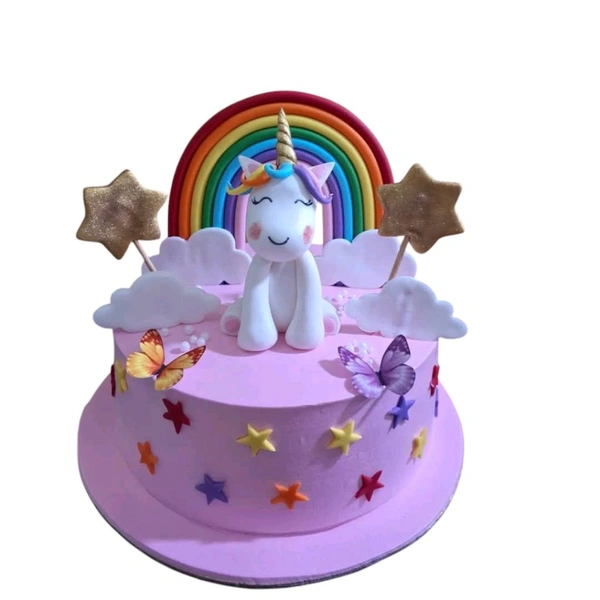 Rainbow Unicorn Cake - 6 Kg