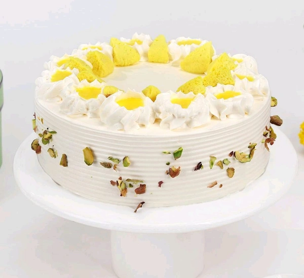 Floral Rasmalai Cream Cake - 2 Kg