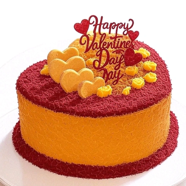 Enchanting Love Fusion Cake - 500 gm