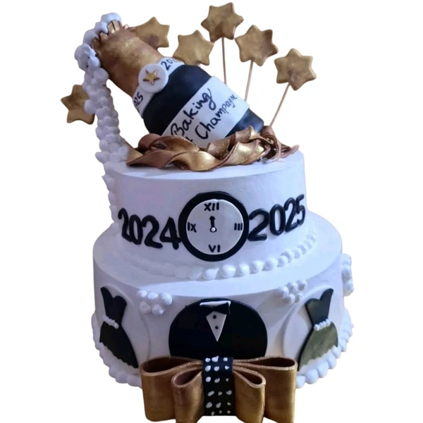 New Year Eve Celebration Cake - 5 Kg