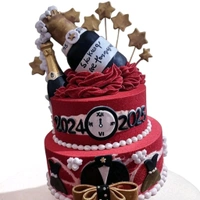 New Year Eve Celebration Cake - 5 Kg