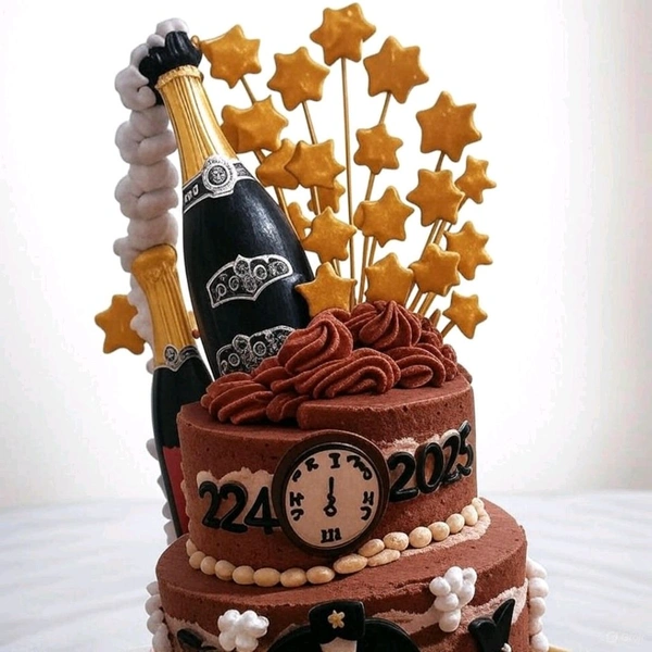 New Year Eve Celebration Cake - 5 Kg