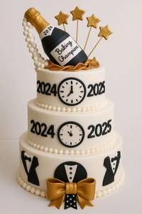New Year Eve Celebration Cake - 5 Kg