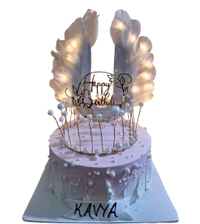Angel Wings Birthday Cake - 10 Kg