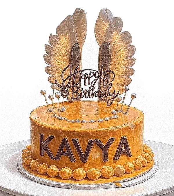 Angel Wings Birthday Cake - 10 Kg