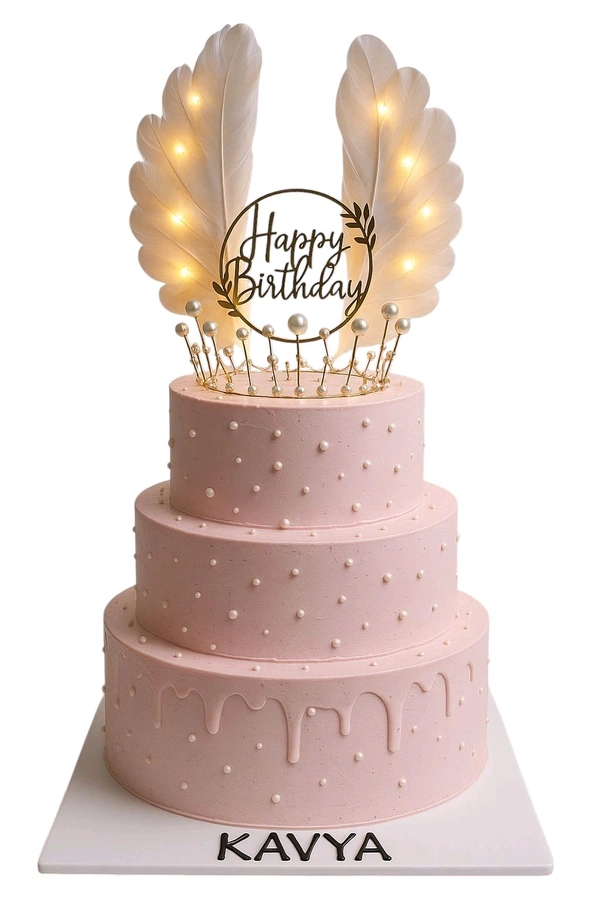 Angel Wings Birthday Cake - 10 Kg
