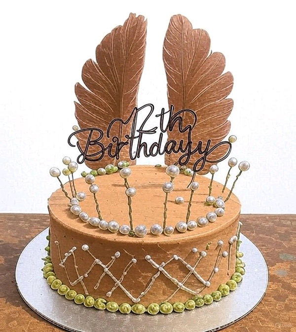 Angel Wings Birthday Cake - 10 Kg