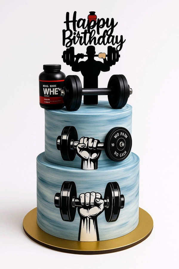 Gym Lover Birthday Cake - 8.5 Kg