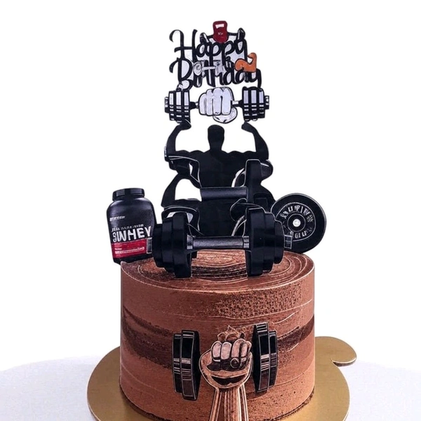 Gym Lover Birthday Cake - 8.5 Kg