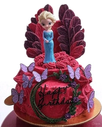 Frozen Butterfly Cake - 1.5 Kg