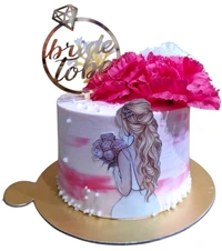 Bride To Be Cake - 1.5 Kg