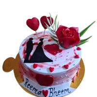 Couple 's Anniversary Cake - 2.5 Kg