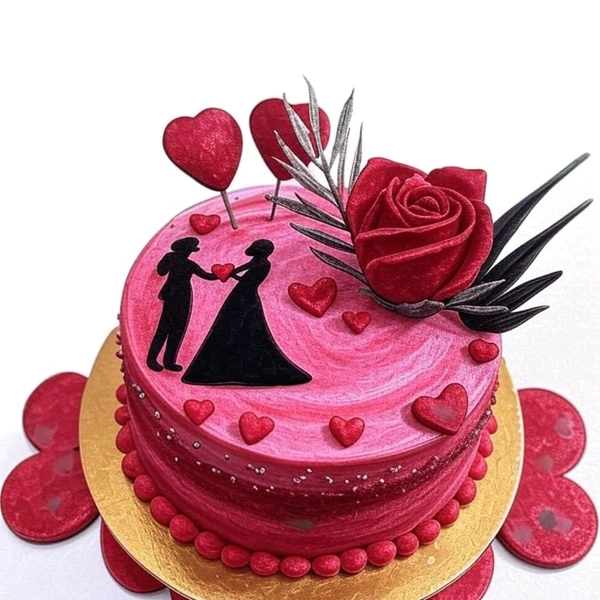 Couple 's Anniversary Cake - 2.5 Kg