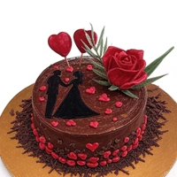 Couple 's Anniversary Cake - 2.5 Kg