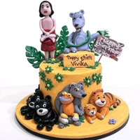 Jungle Book Birthday Cake - 6.5 Kg