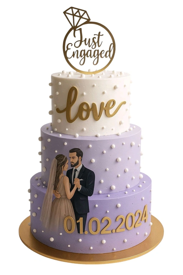 Celebration of Engage Cake - 1.5 Kg