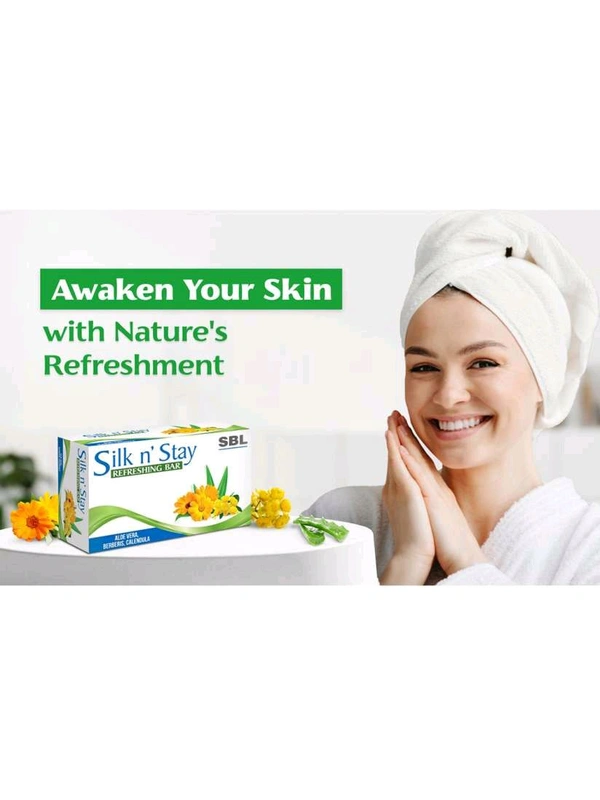 SBL Silk'n Stay Refreshing Bar - 75gm