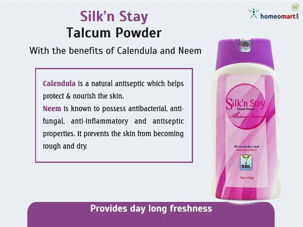 SBL Silk'n Say Talcum Powder - 100gm