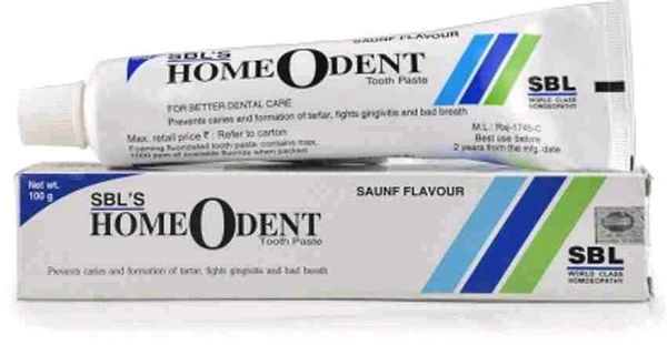 SBL Homeodent Saunf Toothpaste - 100gm