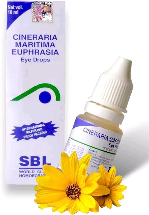 SBL Cineraria Maritima Euphrasia Eye Drop
- 10ml