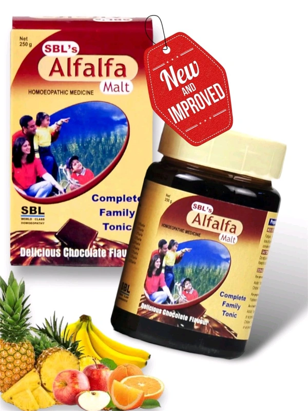 SBL Alfalfa Malt Energy Stimulant Delicious Chocolate - 250gm