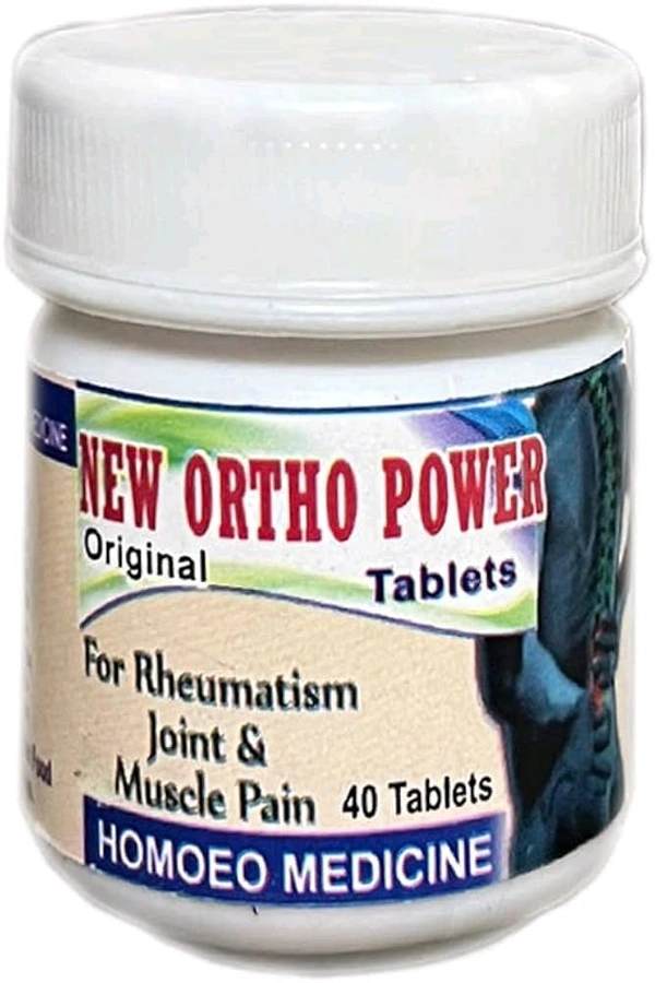 New Ortho Power Tablets - 40 Tablets
