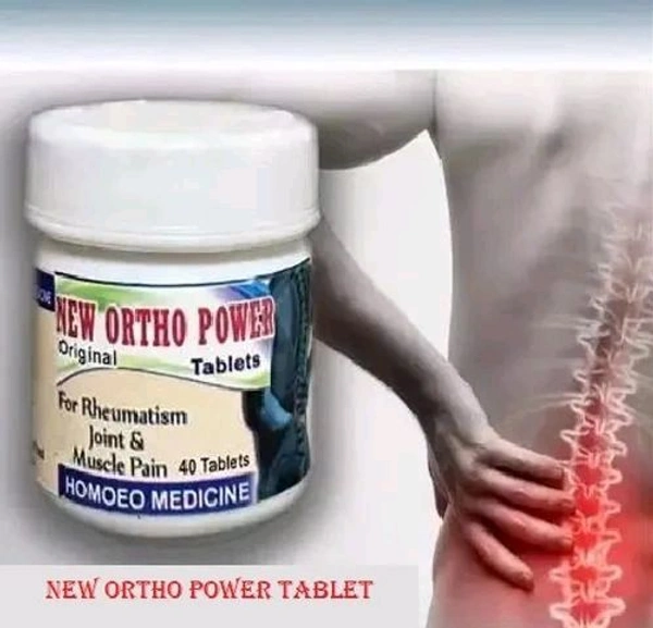 New Ortho Power Tablets - 40 Tablets
