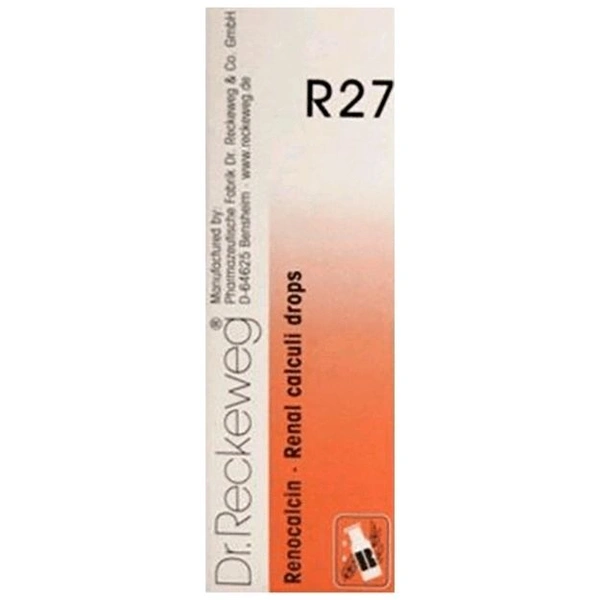 Dr. Reckeweg R27 Renal Calculi Drop - 22ml