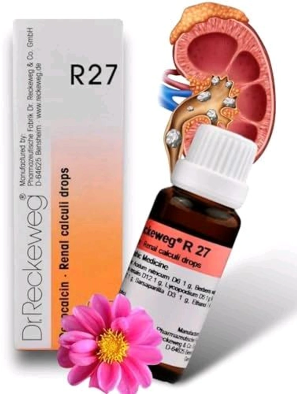 Dr. Reckeweg R27 Renal Calculi Drop - 22ml