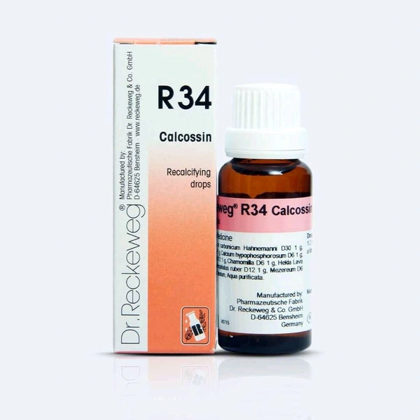 Dr. Reckeweg R34 Recalcifying Drop - 22ml