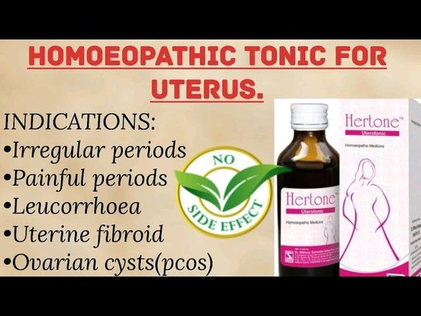 Dr Willmar Schwabe India Hertone Syrup Sugar Free - 100ml