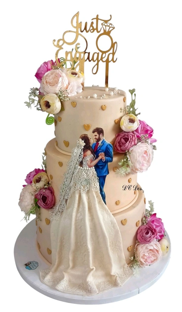 Floral Cake - 1.5 Kg