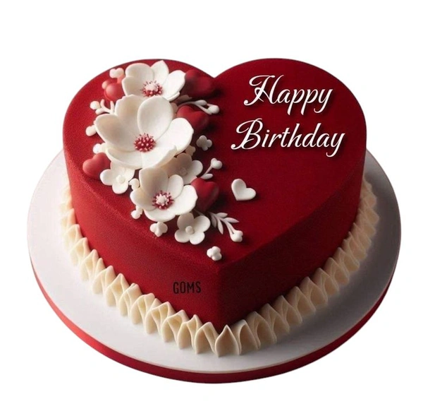 Floral Heart Delight - 9. 5 Kg