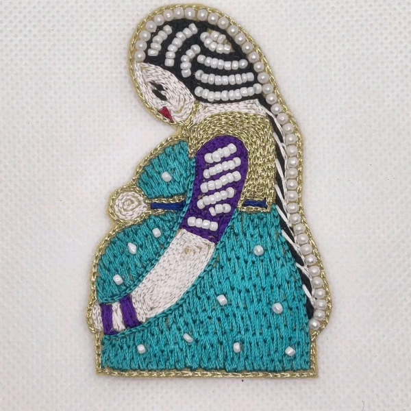 अरीवर्क बेबी शाॅवर पॅच