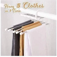 Multipurpose Space Saving 5 Layer Hanger