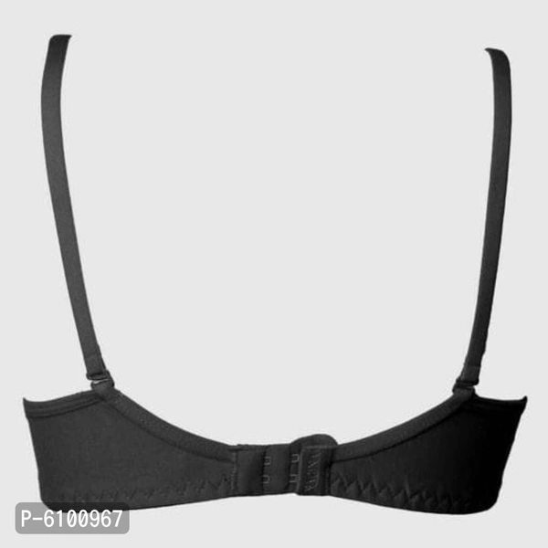 Women's Padded Full Coverage Bra Pack Of 3 - Multicoloured, 38