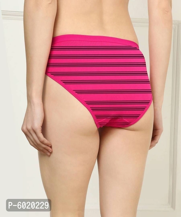 Women Cotton Silk Hipster Multicolor Panties Combo - Cotton (Pack Of 6). (Color : Orange,Green,Purple,Red,Blue,Pink) - Multicolour, XL