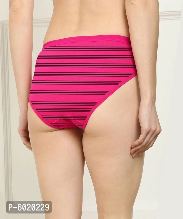 Women Cotton Silk Hipster Multicolor Panties Combo - Cotton (Pack Of 6). (Color : Orange,Green,Purple,Red,Blue,Pink) - Multicolour, XL