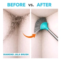 Spider Web Cleaner Stick| Web Cleaner Broom Long Extendable| Dust Cleaning Brush for Indoor and Outdoor Web Cleaning| Cobweb Duster with Extenion Pole